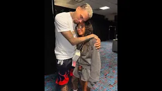 Chris Brown s Daughter Royalty Goes Backstage At His Miami Concert