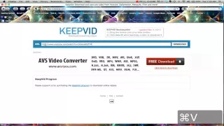 Keepvid downloading from Keepvid