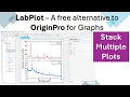 LabPlot TUTORIAL The FREE OriginPro Alternative for Researchers Stacked Plots