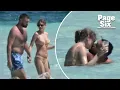 Taylor Swift and Travis Kelce share steamy beach kiss during PDA-filled Bahamas getaway