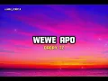 QADRY TZ _ WEWE APO (OFFICIAL LYRICS VIDEO)