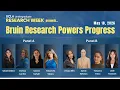 UCLA Bruin Research Powers Progress Panel - May 18 2026
