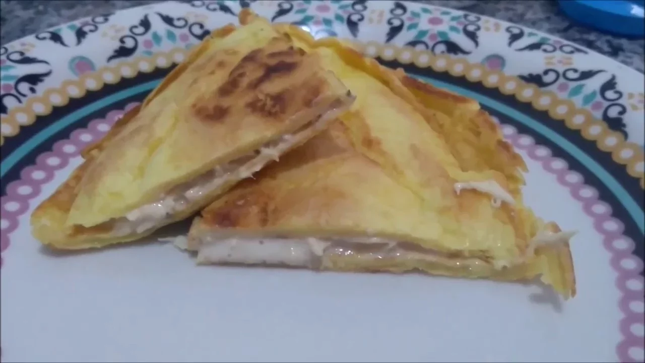 RECEITA CREPIOCA DE FRANGO