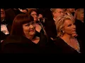 French and Saunders being presented with their BAFTA Fellowship
