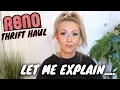 I BROKE MY NO THRIFT NOVEMBER THRIFT HAUL FROM RENO NEVADA