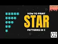 How to print inverted mirrored right triangle STAR patterns in C programming language