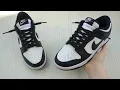 HOW TO LACE NIKE DUNK 1 LOWS LOOSELY (BEST WAY!)