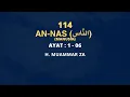 Lagu Surat An-Nas | Murottal Al-Qur'an Merdu H. Muammar ZA