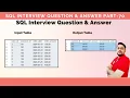 SQL Interview Questions And Answers Part 70 SQL questions for Product based companies