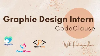 CodeClause - Graphic Designer Intern