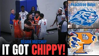 SENIOR NIGHT REGION GAME GOT CHIPPY Peachtree Ridge vs Parkview High School