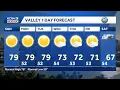 Northern California forecast Pleasant weather continues