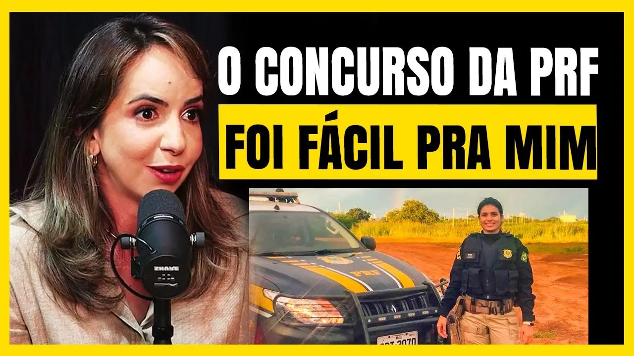 COMO PASSEI NA PRF,  CINTIA AZEVEDO, QUEIROZ PODCAST POR ANDREMISSIO QUEIROZ , PODCAST POLICIAL