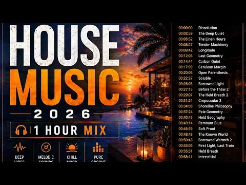 House Music Mix 2026 🔥 1 Hour Best House Music Compilation | Night Music & Party Dance Music Mix