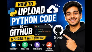 How To Upload Your Python Code to Git Hub GitHub Tutorial for Beginners