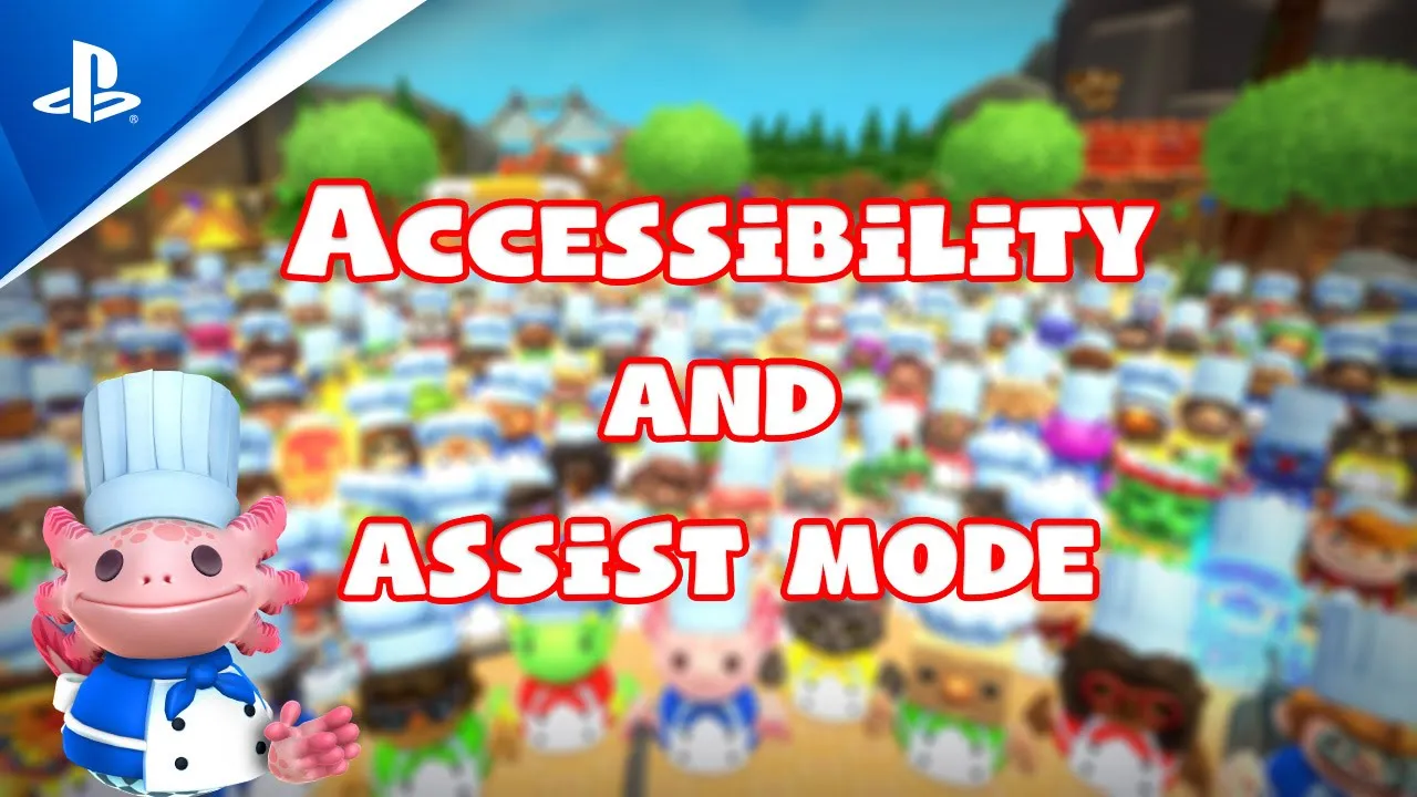 Overcooked! All You Can Eat - Bande-annonce du mode Assist et des options d'accessibilité | PS5