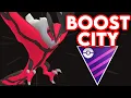 NONSTOP BOOSTS BUFFED Oblivion Wing Yveltal is boosting in the Master League