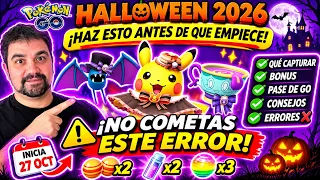 🚨 ¡HAZ ESTO ANTES DE HALLOWEEN 2026! 🎃 Pokémon GO | Guía y Trucos