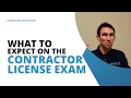 What does the Contractor Exam look like