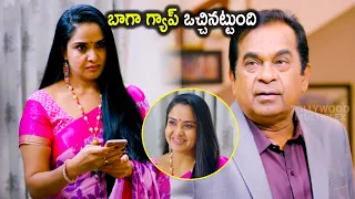 brahmanandam u0026 pragathi ultimate scene lakshmi manchu adivi sesh tollywood multiplex