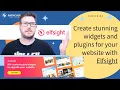 Stunning website widgets without any coding