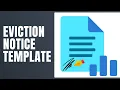 Eviction Notice Template - How To Fill Eviction Notice