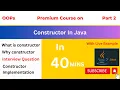 Java Constructor in One Shot Object Oriented Programming OOPs Part 2 Hindi Kumar Coding