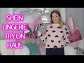 SHEIN Lingerie Valentine s Day Try On