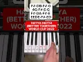 Download Lagu Hayya Hayya (Better Together) World Cup 2022 (Piano Tutorial)