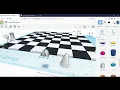 Designing a 3D Chess board using Tinkercad