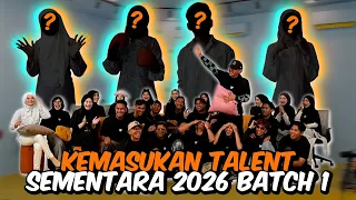 KEMASUKKAN TALENT SEMENTARA BATCH 1 AI TEAM 2026 !!! 