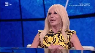 Donatella Versace - Che tempo che fa 2018