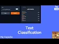 Text Classification using Huggingface with Web UI Huggingface Gradio Python