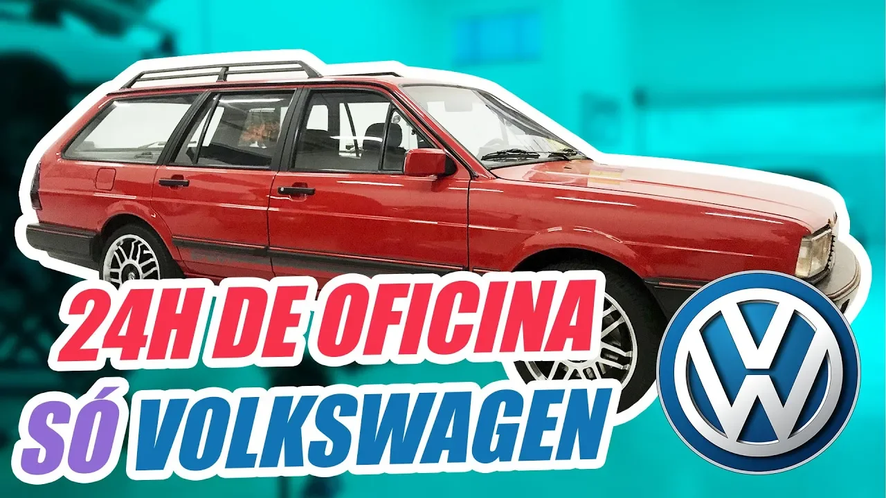 24 HORAS DENTRO DA OFICINA (ft. Passat Variant, Quantum e Santana)