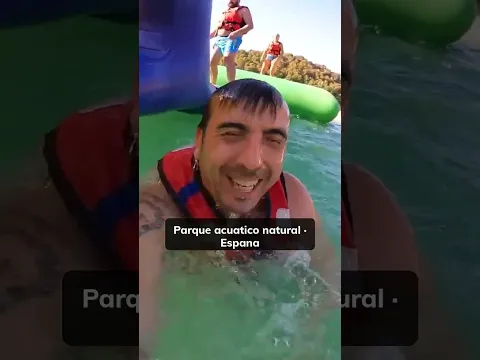 Lo MEJOR del parque acuático en un PANTANO 🌊 Resumen épico #Shorts