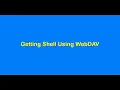 Getting Shell by exploiting WebDAV method using Metasploit