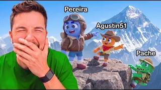WILLY, PEREIRA, AGUSTIN51 Y PACHE en PEAK
