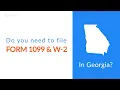 Georgia State Filing Requirements for 2022 Tax year