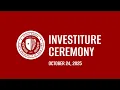 Stony Brook University Investiture Ceremony