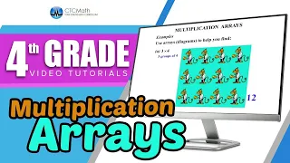 4th Grade Math Tutorials Multiplication Arrays