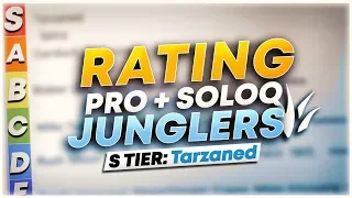 RANK 1 RATES ALL JUNGLERS IN NA (PRO & SOLO QUEUE) | League of Legends