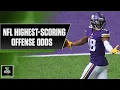 NFL highest-scoring offense picks Value on Vikings Bills Raiders odds Bet the Edge NBC Sports
