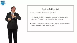 PseudoCode Sorting - Optimised Bubblesort