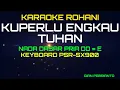 Download Lagu KUPERLU ENGKAU TUHAN - VICTOR HUTABARAT NADA PRIA ORIGINAL KEY| KARAOKE ROHANI ,LIRIK HD | PSR-SX900
