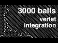 Verlet integrator physics engine in JavaScript