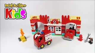 Lego DUPLO 10593 Fire Station – Lego Speed Build for Kids