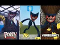 Poppy Playtime: ALL JUMPSCARES vs Minecraft MOD
