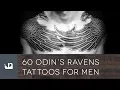 60 Odin s Ravens Tattoos For Men
