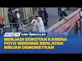Download Lagu Foto Wedding Berlatar Demo di Pati, Jadi Cerita Unik Pengantin Baru