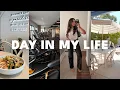 a productive day in my life errands shopping gym work apartment reset
